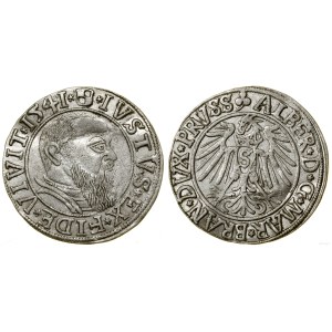Kniežacie Prusko (1525-1657), groš, 1541, Königsberg