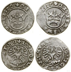 Silesia, set: 2 x city half-penny, 1526, Swidnica