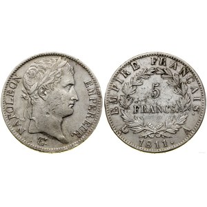 France, 5 francs, 1811 A, Paris