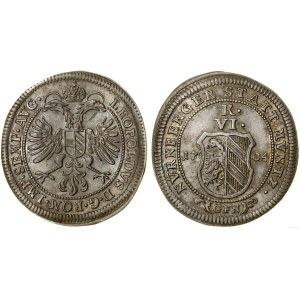 Germany, 6 krajcars, 1704 GFN, Nuremberg