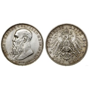 Allemagne, 3 marques posthumes, 1915, Munich