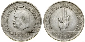 Germany, 3 marks, 1929 A, Berlin