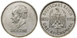 Germany, 3 marks, 1932 A, Berlin