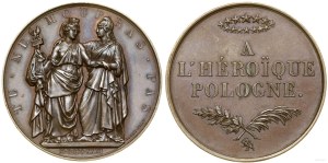France, medal - To heroic Poland, 1831