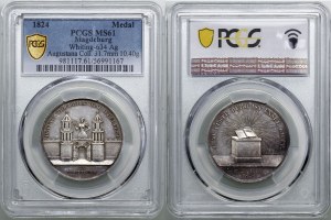 Germany, Celebration of the 300th anniversary of the Reformation in Magdeburg, 1824