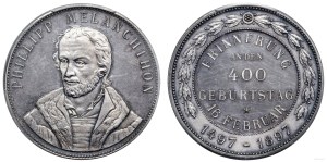 Germany, 400th anniversary of the birth of Philip Melanchthon (associate of Martin Luther), 1897
