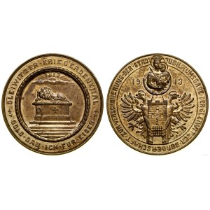 Śląsk, Medal na pamiątkę osłonięcia pomnika z okazji 100-nej rocznicy Bitwy Narodów, 1913