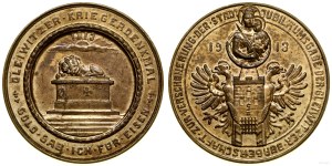 Silesia, Medal to commemorate the shielding of the monument on the occasion of the 100th anniversary of the Battle of the Nations, 1913