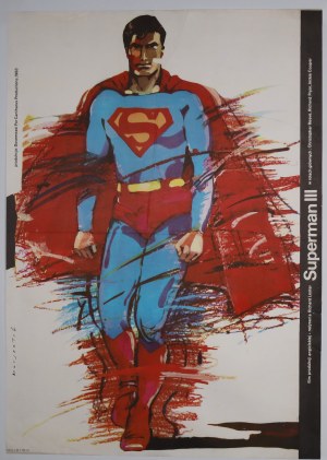 proj. Grzegorz MARSZAŁEK (1946-2025), Superman III, 1983