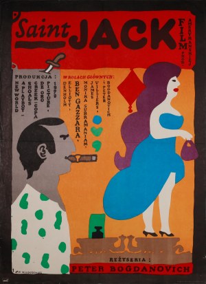 proj. Jan MŁODOŻENIEC (1929-2000), Saint Jack, 1983