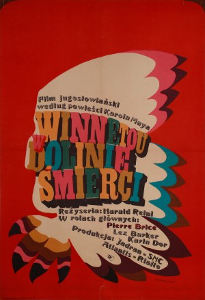 proj. Marek MOSIÑSKI (1936-1998), Winnetou in the Valley of Death, 1970