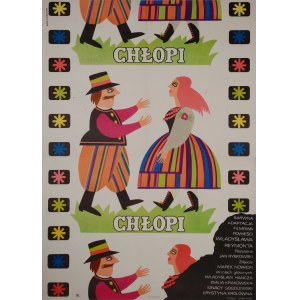 proj. Eryk LIPIŃSKI (1908-1991), Chłopi, 1973