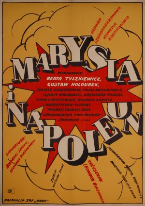 proj. Waldemar ŚWIERZY (1931-2013), Marysia and Napoleon, 1966