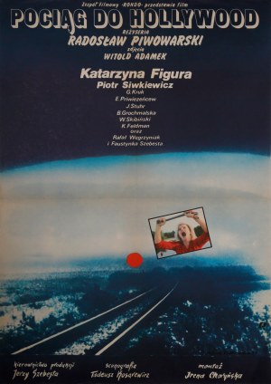 proj. Halina PIWOWARSKA, Train to Hollywood, 1987