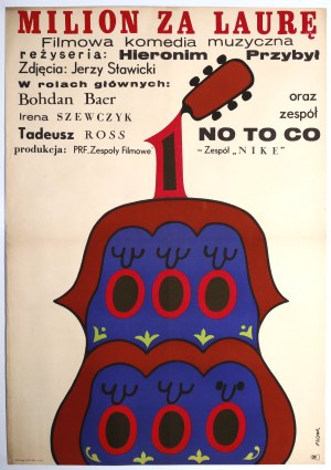 proj. Jerzy FLISAK (1930-2008), Million for Laura, 1971
