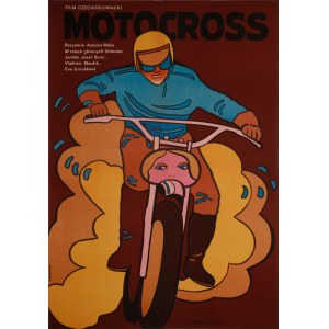 proj. Jacek NEUGEBAUER (ur. 1934), Motocross, 1973