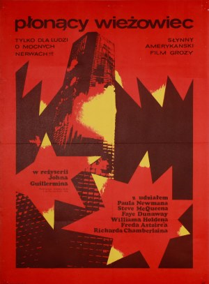 proj. Andrzej KRAJEWSKI (1933-2018), Burning Skyscraper, 1976