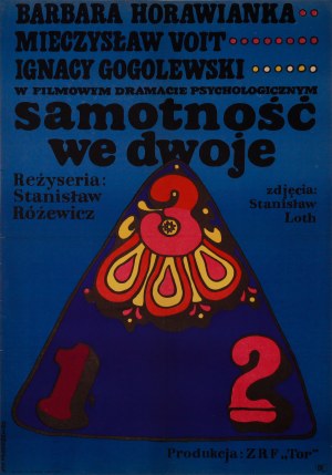 proj. Jan MŁODOŻENIEC (1929-2000), Solitude for two, 1968