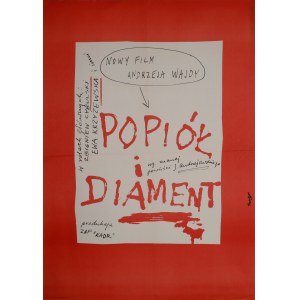 proj. Wojciech FANGOR (1922-2015), Popiół i diament, 1979
