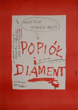 proj. Wojciech FANGOR (1922-2015), Ashes and Diamonds, 1979