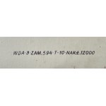 designed by Julian PAŁKA (1923-2002), Westerplatte, 1967