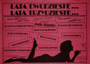 proj. Andrzej PĄGOWSKI (b. 1953), The twenties..., the thirties..., 1983