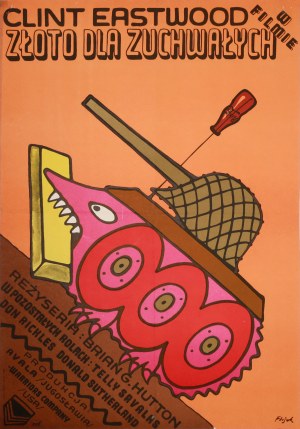 proj. Jerzy FLISAK (1930-2008), Gold for the Bold, 1975