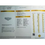 WHITE GOLD RING - 3.87 GR WITH DIAMONDS - DH-R700