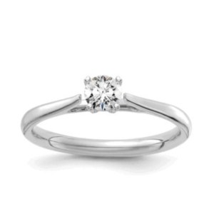 2.15 GR NATURAL DIAMOND GOLD RING - 1005 NAT 18K