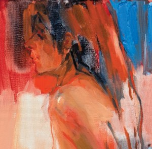 Kateryna OCHEREDKO (b. 1985), Warmth of the sunset, 2025