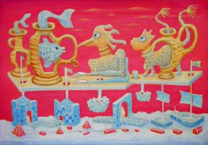 Bohdan Wincenty ŁOBODA (b. 1952), Fairy tales - dualism, 2021