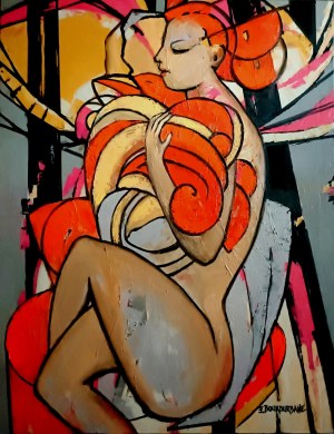 Elizabeth BOUKOURBANE (b. 1958), Autumn permeation, 2025