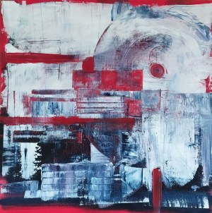 Sylwia MAŚLANY (b. 1983), Future Red 01, 2025