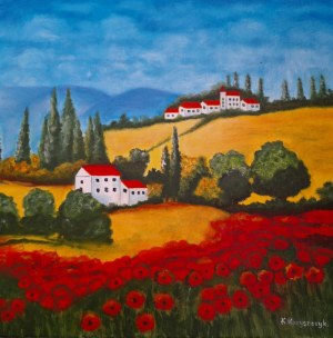 Krystyna KRZYSZCZYK (b. 1959), Tuscany, 2025