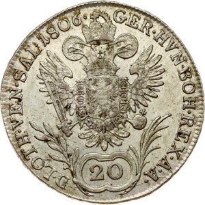 Austria 20 Kreuzer 1806 A