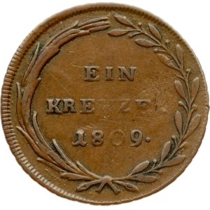 Austria Tyrol Kreuzer 1809 Hall