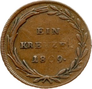Austria Tyrol Kreuzer 1809 Hall