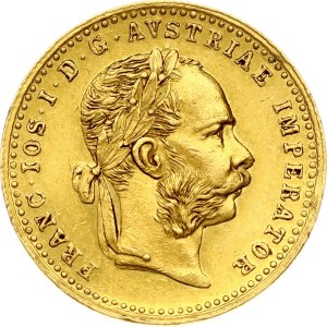 Austria Ducat 1883