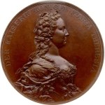 Austria Medal 1888 Monument to Maria Theresa NGC MS 64 BN