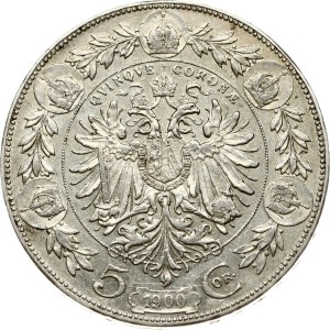 Austria 5 Corona 1900