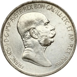 Austria 5 Corona 1908 Reign