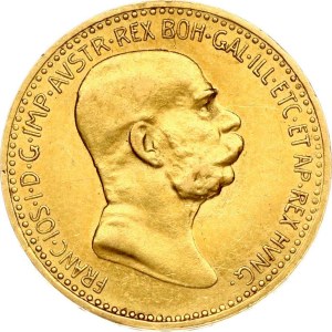 Austria 10 Corona 1908 Reign