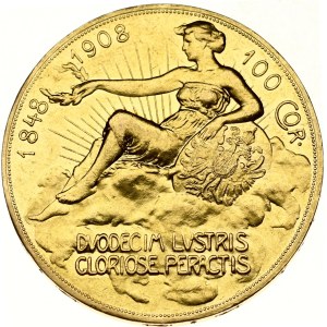Austria 100 Corona 1908 Reign
