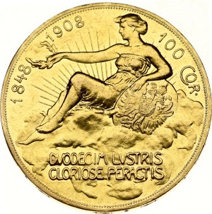 Austria 100 Corona 1908 Reign