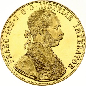 Austria 4 Ducats 1915 Restrike