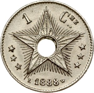 Belgian Congo 1 Centime 1888 Essai pattern