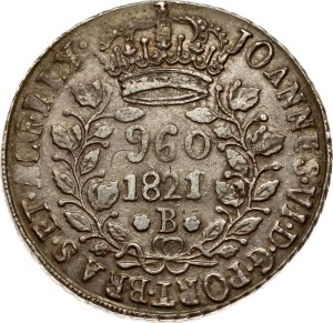 Brazil 960 Reis 1821 B