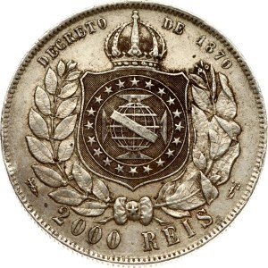 Brazil 2000 Reis 1889