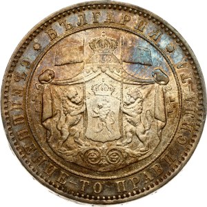 Bulgaria 5 Leva 1884