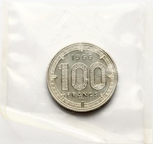 Cameroon 100 Francs 1966 Essai